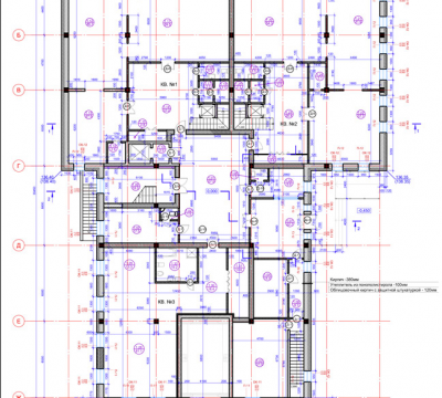 Схема этажа палат